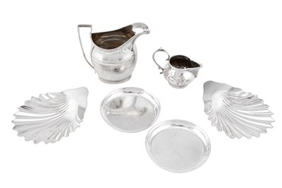 Lot 1192 - A MIXED GROUP OF STERLING SILVER