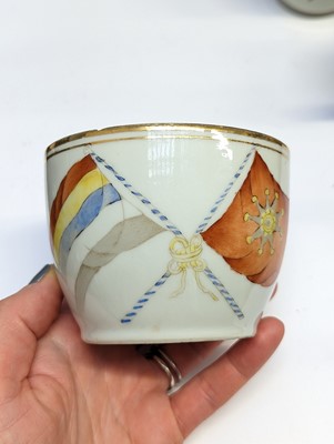 Lot 728 - A GROUP OF CHINESE PORCELAIN ITEMS FROM A TEA SERVICE