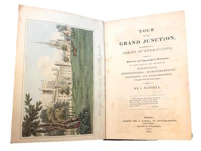 Lot 66 - Hassell. Tour of the Grand Junction, 1819