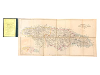 Lot 126 - Arrowsmith. Map of Jamaica, 1864