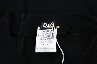 Lot 514 - Dolce & Gabbana Black Bustier Dress - Size 42