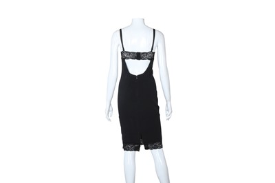 Lot 514 - Dolce & Gabbana Black Bustier Dress - Size 42
