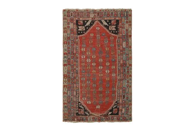 Lot 33 - AN ANTIQUE KULA PRAYER RUG, TURKEY