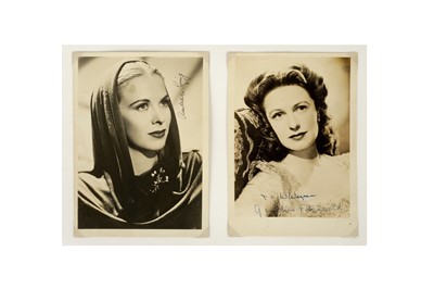 Lot 355 - Autograph Collection.- Vintage Film and Entertainment 1930s-1960s