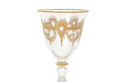 Lot 462 - GRIFFE FOR VETRERIE OF EMPOLI ITALIAN WINE GLASSES