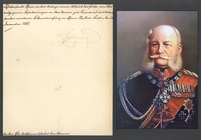 Lot 641 - Wilhelm I, German Emperor