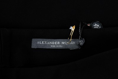 Lot 4 - Alexander McQueen Black Cropped Trouser - Size 40