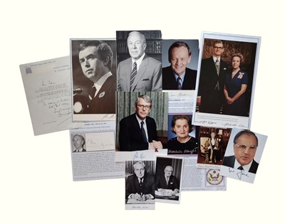 Lot 360 - Autograph Collection.- World Leaders and Politicians