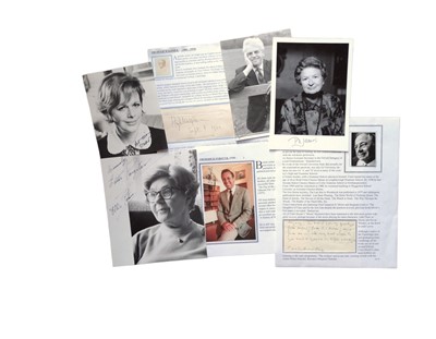 Lot 361 - Autograph Collection.- Writers