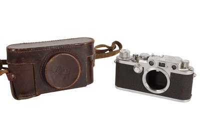 Lot 139 - A Leica IIIF Red DIal Rangefinder Camera Body