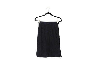 Lot 500 - Vivienne Westwood Black Lace Over Skirt - Size 40