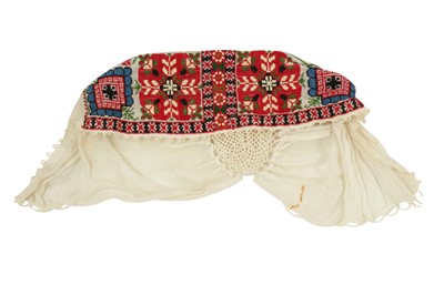 Lot 356 - AN EMBROIDERED BALKAN LADY'S COSTUME