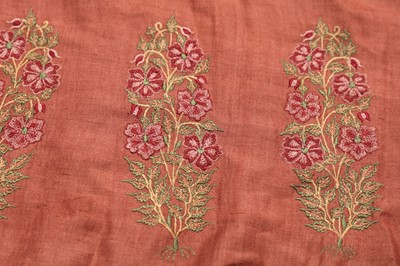 Lot 317 - AN EMBROIDERED KASHMIRI KURTA