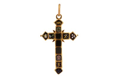 Lot 190 - A cross pendant, circa 1670
