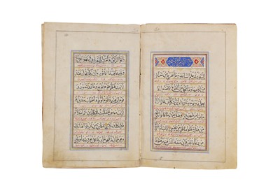 Lot 432 - SECTIONS FROM AN IRANIAN QUR’AN