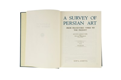 Lot 192 - ARTHUR UPHAM POPE, PHYLLIS ACKERMAN, THE SURVEY OF PERSIAN ART FROM PREHISTORIC TIMES TO THE PRESENT
