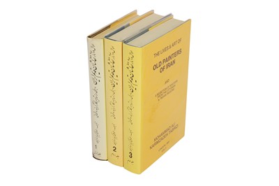Lot 193 - MOHAMMAD ALI KARIMZADEH TABRIZI, THE LIVES AND ART OF OLD PAINTERS OF IRAN...VOLUMES 1 TO 3