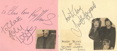 Lot 321 - Autograph Albums.- Incl. Ringo Starr