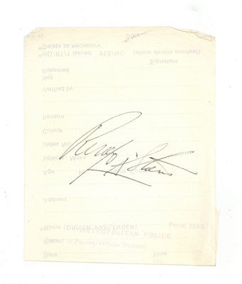 Lot 321 - Autograph Albums.- Incl. Ringo Starr