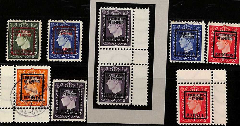 Lot 113 - STAMPS - BRITISH COLONIES SINGAPORE / HONG KONG