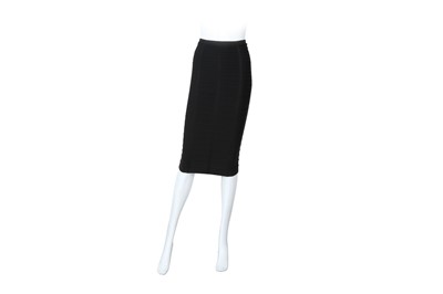 Lot 494 - Herve Leger Black Bandage Skirt - Size XS