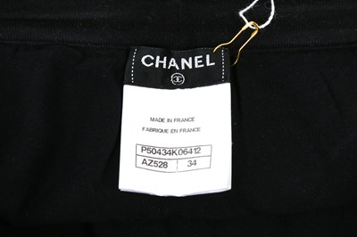 Lot 160 - Chanel Metallic Blue Legging - Size 34