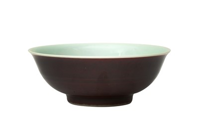 Lot 873 - A CHINESE COPPER-RED BOWL