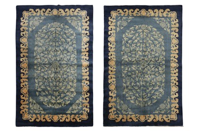 Lot 73 - A PAIR OF CHINESE CARPETS