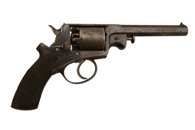 Lot 131 - A 54-BORE BEAUMONT-ADAMS PATENT DOUBLE ACTION FIVE-SHOT REVOLVER