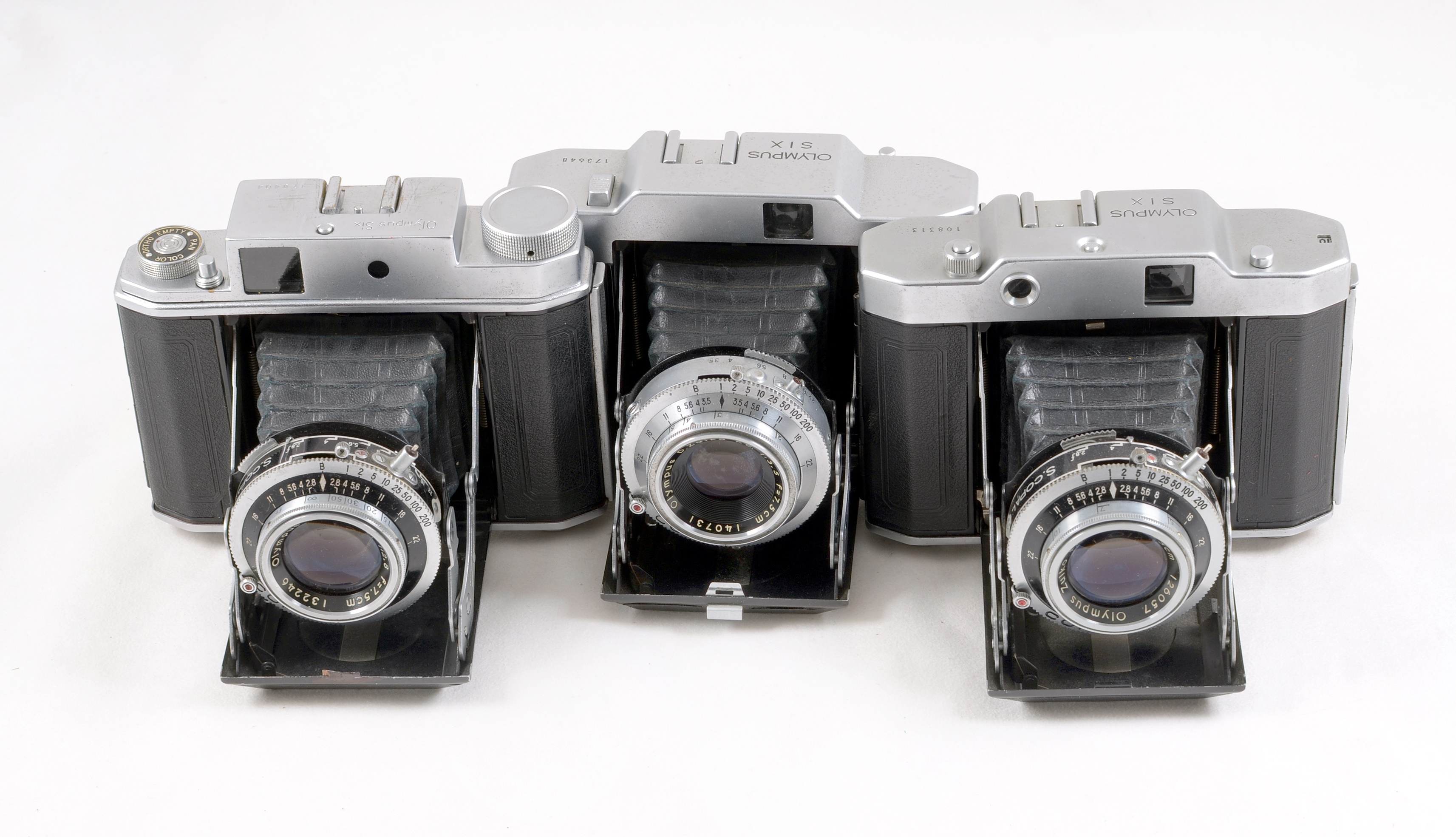 Lot 211 Three Olympus Six Medium Format Rangefinder