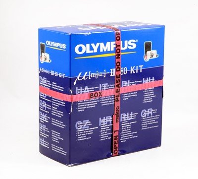 Lot 107 - An Unopened Olympus MJU III 80 Camera Kit.