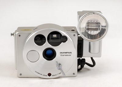 Lot 105 - An 35mm Olympus O Product Camera Outfit.