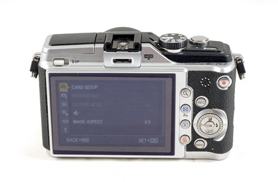 Lot 25 - Olympus Pen E-PL2 Micro 4/3rds Digital Compact Camera Outfit.