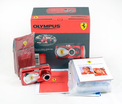 Lot 21 - Olympus Limited Edition Camera Ferrari Digital Model 2003.