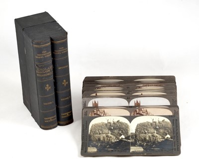 Lot 441 - Box of 37 Underwood & Underwood "England Through the Stereoscope" Stereo Views.