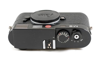 Lot 142 - A Black Leica M9 Digital Rangefinder Camera, SHUTTER FAULT.