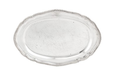 Lot 485 - A George III sterling silver meat dish, London 1770 by Thomas Heming (Grimwade 3828)