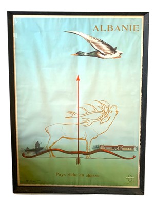 Lot 428 - ALBANIA, THREE POSTERS