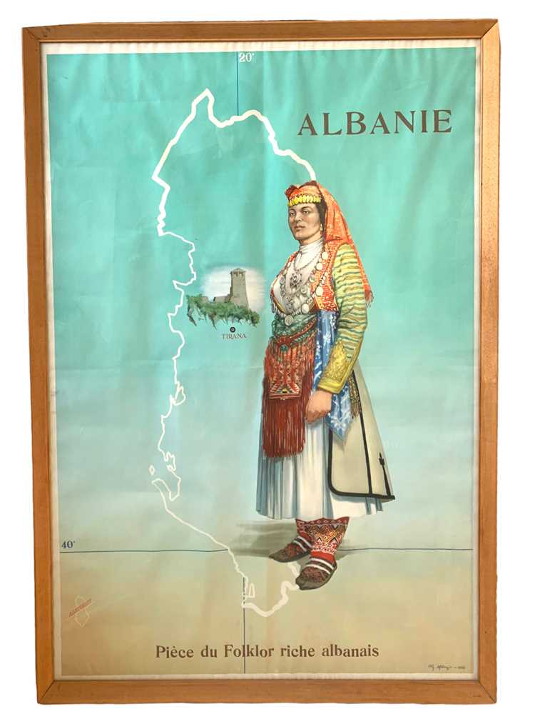 Lot 428 - ALBANIA, THREE POSTERS