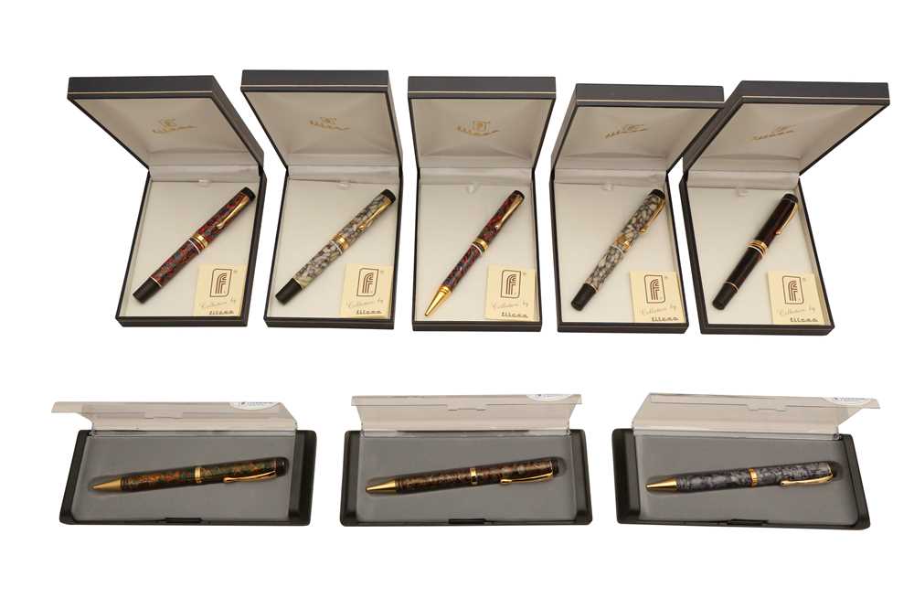 Lot 104 - A GROUP OF EIGHT FILCAO PENS