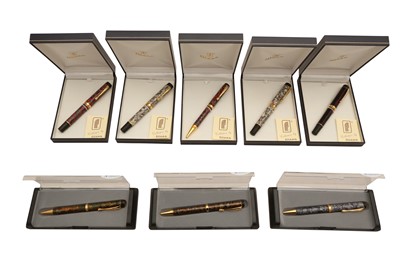 Lot 1133 - A GROUP OF EIGHT FILCAO PENS