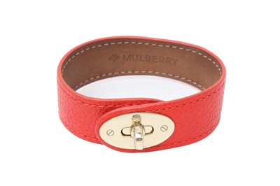Lot 16 - Mulberry Red Turnlock Bracelet