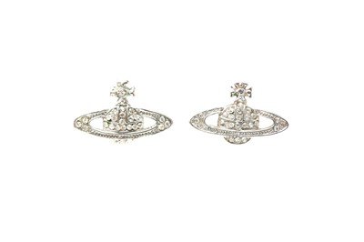 Lot 555 - Vivienne Westwood Orb Pierced Earrings