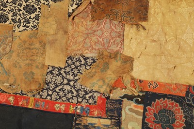 Lot 510 - A SCHOLARLY COLLECTION OF ASIAN BROCADES, SILK, AND COTTON TEXTILES