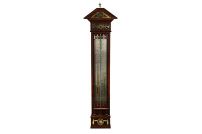 Lot 429 - AN EARLY 19TH CENTURY DUTCH CONTRA - BAROMETER BY J. STOPPANI, AMSTERDAM