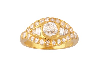 Lot 198 - A diamond ring