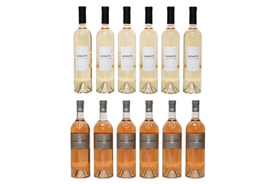 Lot 68 - Assorted Provence Rosé Wine: Domaine la Suffrene, Bandol, 2021 six bottles and six others