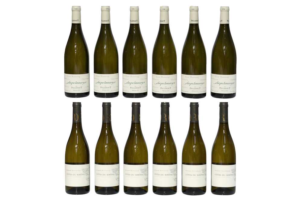 Lot 58 - Assorted French White Wine, to include: Ampelomeryx Blanc 2020 and six others