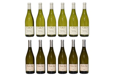 Lot 59 - Assorted French White Wine: Morillon Blanc, Jeff Carrel, 2021, six bottles and six others