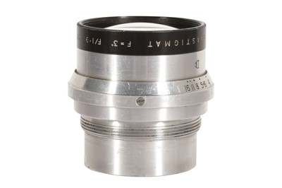 Lot 303 - A Dallmeyer 3" f/1.9 Television Anastigmat Lens